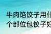 牛肉馅饺子用什么部位的牛肉 牛肉那个部位包饺子好吃