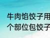牛肉馅饺子用什么部位的牛肉 牛肉那个部位包饺子好吃